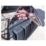 Rubber Tire Scraper- Quick Attach