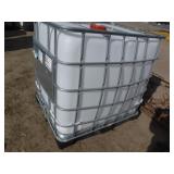 250 Gal Caged Polly Tank