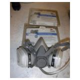 Paint Respirator and Replacement Filters