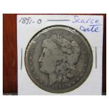 1891-O Silver Morgan Dollar Scarce Date