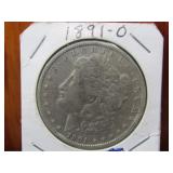 1891-O Silver Morgan Dollar