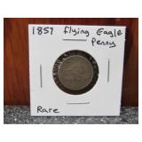 1857 Flying Eagle Penny (Rare)