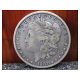 1881 Silver Morgan Dollar