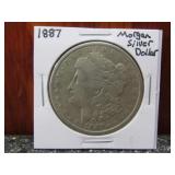 1887 Morgan Silver Dollar