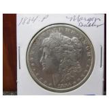 1884-P Silver Morgan Dollar