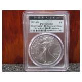 2021-S Premier Silver Eagle Dollar-T2 Emergency