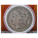1891-O Silver Morgan Dollar