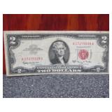 Series of 1963A 2 Dollar US Note Red Seal