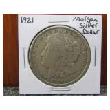 1921 Morgan Silver Dollar