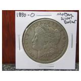 1890-O Morgan Silver Dollar