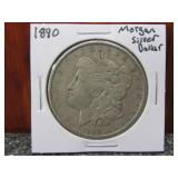1890 Morgan Silver Dollar