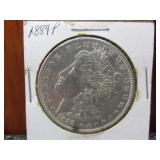 1889-P Silver Morgan Dollar