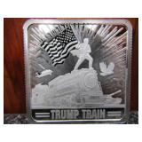 1oz Silver Trump Train