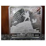 1oz Silver Trump Train