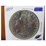 1884 Silver Morgan Dollar