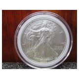 2008 1oz Silver American Eagle One Dollar