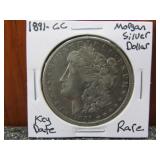 1891-CC Silver Morgan Dollar (Carson City)
