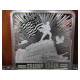 1oz Silver Trump Train