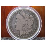 1896-O Silver Morgan Dollar