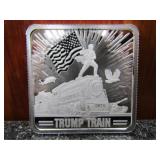 1oz Silver Trump Train