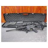 DPMS A-15 223-556 Semi Auto, 4-30rd Alum Mags,Case