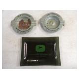 John Deere Rolandson Implement Co. Ashtray,2-Gen T