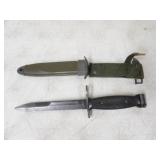 M16 M4 Bayonet 6.75in Blade w/ US.M8A1 Sheath