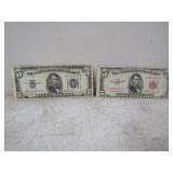 Series of 1934-D 5 Dollar Blue Seal & Series of