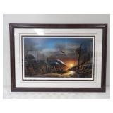 Flying Free by Terry Redlin Signed 613/14500 45inW
