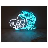 Bushch Light FIsh LED Neon Sign 14w x 10.5in. T