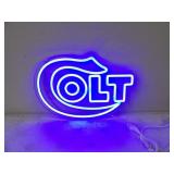 Colt LED Neon Sign, 13.5w x 9in. T