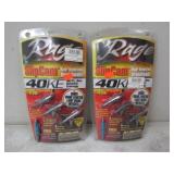 2-Rage Slip Cam Rear Deploying Broad Heads,