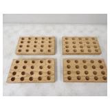 50 BMG Shell Holders, 4-20 Slots Each 10x5.5in.