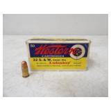50-Western 32 S&W Center Fire 85gr