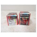 200-Hornady 20 Cal 32gr V-Max Bullets