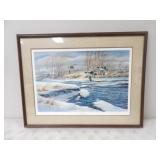 Drifting by Terry Redlin signed 117/960 34wx26in.T