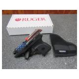 NIB-Ruger LCP American Flag, 380ACP Semi Auto, Mag