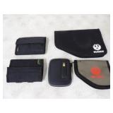 2-Cabelas Velcro Ammo Pouches, &