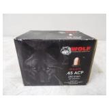 250-Wolf .45 ACP 230gr .451 DIA FMJ RN Bullets