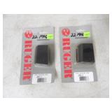 2 NIB Ruger .22 Mag Magazines