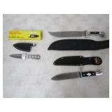 Pancho Villa Knife w/8in Blade, K66 Knife 5/5in, &