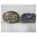 Frederig Remington Belt Buckle & Siskiyou Rifle