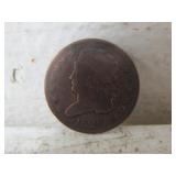 1828 Half Cent Coin