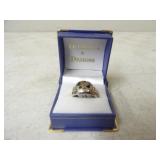 .925 Black Hills Gold Leaves Ring from Diamond &