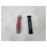 2-Switch Blades, 1 Camo & 1 Pink 3.25in. Blades