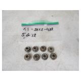 Shell Holders, 8 Total, Sizes Listed in Pics.