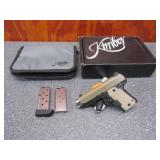 NIB-Kimber Micro 9 Desert Tan RMEF 9mm, Semi Auto