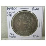 1891-CC Silver Morgan Dollar Carson City