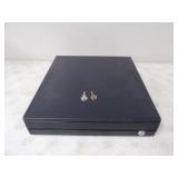 Metal Lockable Cash Drawer w/Removable Cash Tray