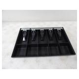 Cash Tray 5 Billl Spots, 5 Coin Spots,16x11.25x2.5